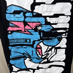 Mr. Beast Mens Black Short Sleeve T-Shirt Size M Pullover Solid Graphic Print