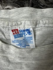 Vintage 90s Hanes Beefy T Shirt Heather Gray Health Care Expert Systems USA XL