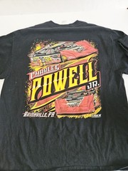 Vintage Lot Of 7 T-shirts Various Sizes And Brands, Nascar, Jason Adlean, NCAA
