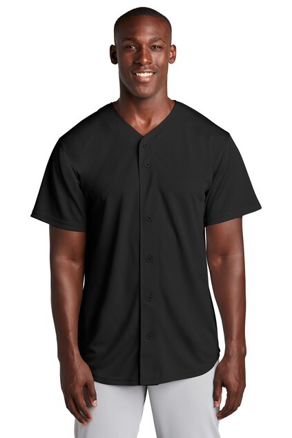Sport-Tek® PosiCharge® Tough Mesh Full-Button Jersey – St220