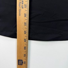 CUTS Henley Shirt Mens Large Black Lightweight Stretch Weight Training Casual