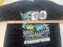 Men’s Shirt Auto Racing RaceCar T-shirt 1991 National Champion Shirt