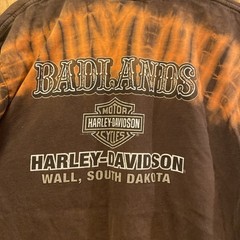 Harley Davidson Men L~R.K. Stratman, Inc~2016~Brown~T-Shirt~Sturgis SD 76thRally