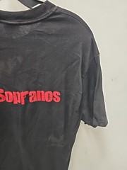 Vtg The Sopranos Men Black T Shirt TV Show Promo Tony T-Shirt Large