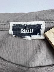 Kith Shirt Mens Medium Gray Wolf Pack Forest Graphic Tee Allover Print Nature