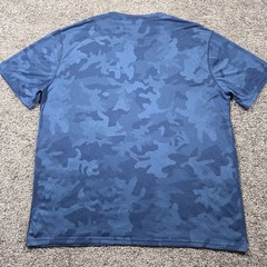 Polo Ralph Lauren Shirt Mens 3XLT Blue Camouflage Performance Short Sleeve Tee