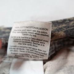 Vintage Jerzees Camo Shirt Mens Extra Large Brown Mossy Oak Forest Floor Y2K Tee