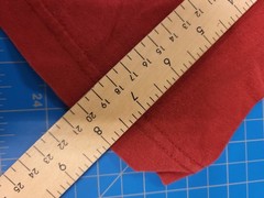 Austin Clothing Co Henley Shirt Men XXL Red Short Sleeve 100% Cotton Button Top
