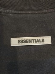 Fear of God Essentials Long Sleeve Shirt Size L Used Black FOG