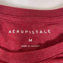 Aeropostale 87 graphic tee red Size M