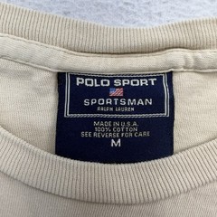 90s Ralph Lauren Polo Sportsman Trout Fishing VTG T-Shirt Medium Made In USA
