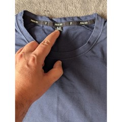 Public Rec Mens Go-To Tee Navy Blue Pima Cotton Tencel Stretch T-Shirt Size M