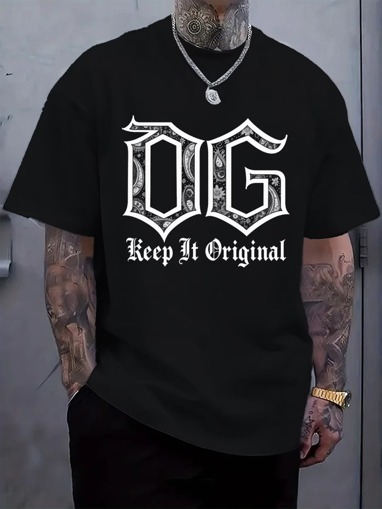 Men’S Relaxed Fit T-Shirt Made from 100%, 180G Weight, Available in Plus