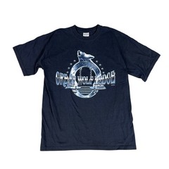 Vintage Great Wolf Lodge T Shirt Gildan Black Graphic Tee Souvenir Vacation M