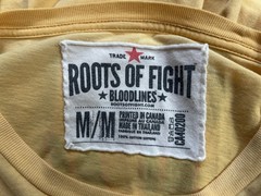 Roots Of Fight Bloodlines Lennox Lewis KRONK Boxing T Shirt Faded Medium Mens