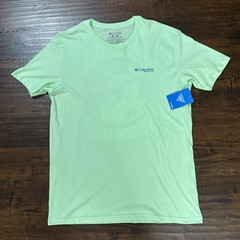 NWT Columbia PFG Marlin Short Sleeve T-Shirt Green Men’s Size XL. A1