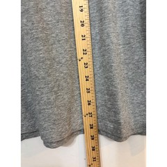 Nike Mens Dri-FIT Heather Gray Short Sleeve Swoosh Logo T-Shirt XL