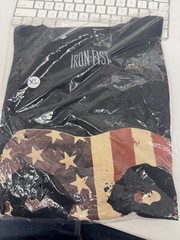 IRON FIST MISFIT FLAG SKULL T SHIRT OFFICIAL ITEM