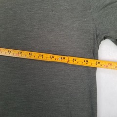 Unbranded Men’s Gray Crew Neck Short Sleeve Basic Shirt Classic Casual