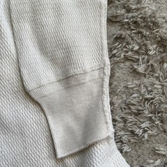 Vintage 50s Bodygard Thermal Waffle Knit Long Sleeve Shirt Small 34-36