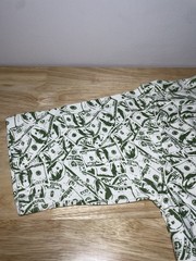 BNWT RoadBlock Ben Franklin 100 Dollar Bill $100 All Over Pattern T Shirt Mens M