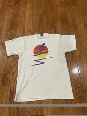 Vintage 1988 Water Ski Show T Shirt 80s Screen Stars Best Single Stitch White M⁠