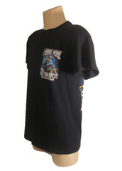 SUNA M Black T-shirt 2016 BIKETOBERFEST DAYTONA BEACH Pumpkinhead Biker