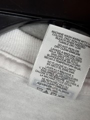 Jerzees Shirt Mens Medium White Hummingbird Floral Embroidered Tee T-Shirt