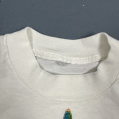 Vintage 90s Fort Worth Texas Single Stitch Tshirt White Medium Desert VTG USA