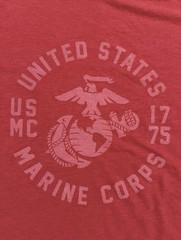 USMC “United States Marines 1775” Red T-Shirt – Size XL – by MV Sport – NWT!
