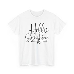 Refreshing Spring T-Shirt | Warm Weather Hello Sunshine Shirt