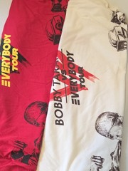 Lot of (2) Logic Kyle Bobby Tarantino T-Shirts Red & White Mens 2XL Crewneck