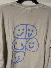 Comfort Colors Beige Short-Sleeve Tee with Blue “Figma” Print