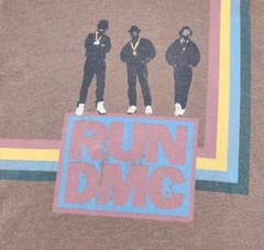 Rockware RUN DMC Shirt Mens Large Rap Hip-Hop Tougher Than Leather Adult A63