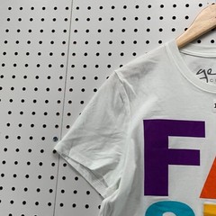 Fashion Geek Shirt White Men Small Short Sleeve Multicolor Graphic Size S