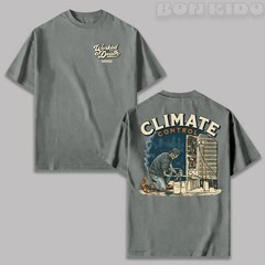 Workman ‘Climate Control’ T-Shirt Limited Edition skull graphic shirt