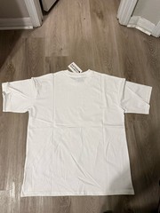 Satoshi Nakamoto Los Angeles Graphic Print Men’s T-Shirt White Crew Neck L