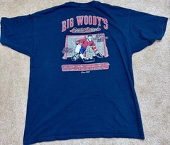 Big Woody’s Goalie School Vintage Hockey Graphic T-Shirt