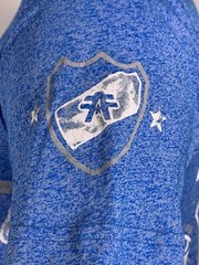 AMERICAN FIGHTER NORTH CAROLINA MARBLE Men’s T-Shirt Blue *