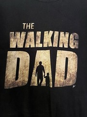 Gildan The Walking Dad Tshirt Small 36” Chest 100% Cotton VGC! Fathers Day Tee