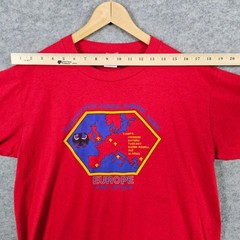 Vintage Jerzees Transatlantic Council Summer Camps Europe T-Shirt Men’s Size L