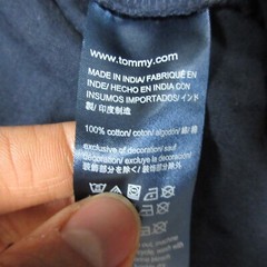Tommy Hilfiger Graphic Shirt Mens 3Xl XXL Blue Logo Pullover
