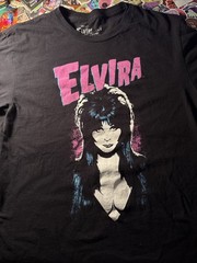 Elvira Mistress Of The Dark L Large T-Shirt Fright Rags Horror