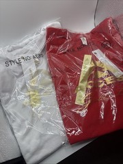 Set Of 2 Access Gold Label Tshirt Size 2XL