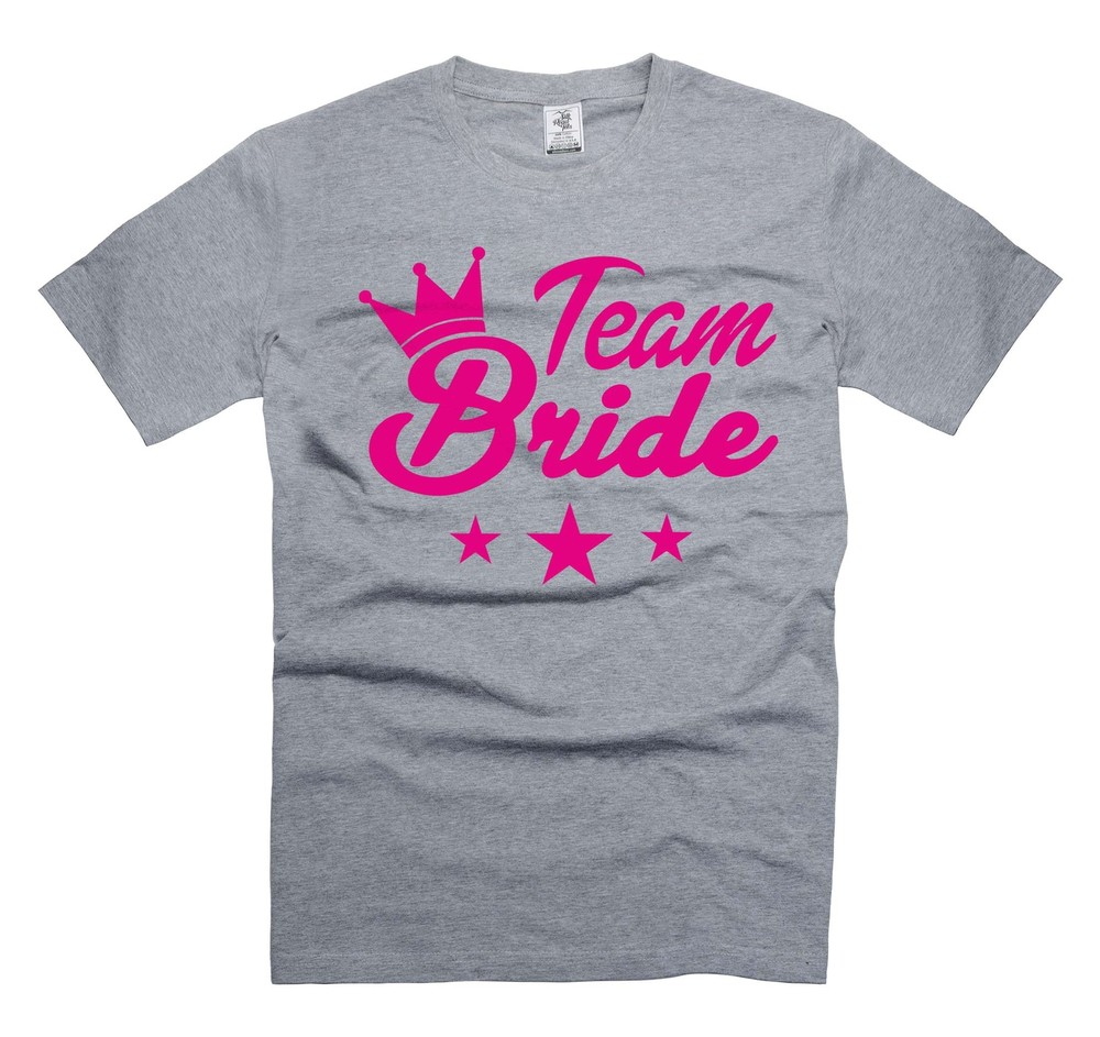 Team Bride Shirt Bachelorette Party Shirts Bride Team Wedding T-Shirts For girls