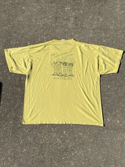 Vintage 2006 Ann Arbor Huron High School Verona Italy Choir T Shirt Yellow Sz XL