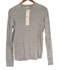 Journal Standard Homestead henley 42 or M/L gray heathered sanforized Japan