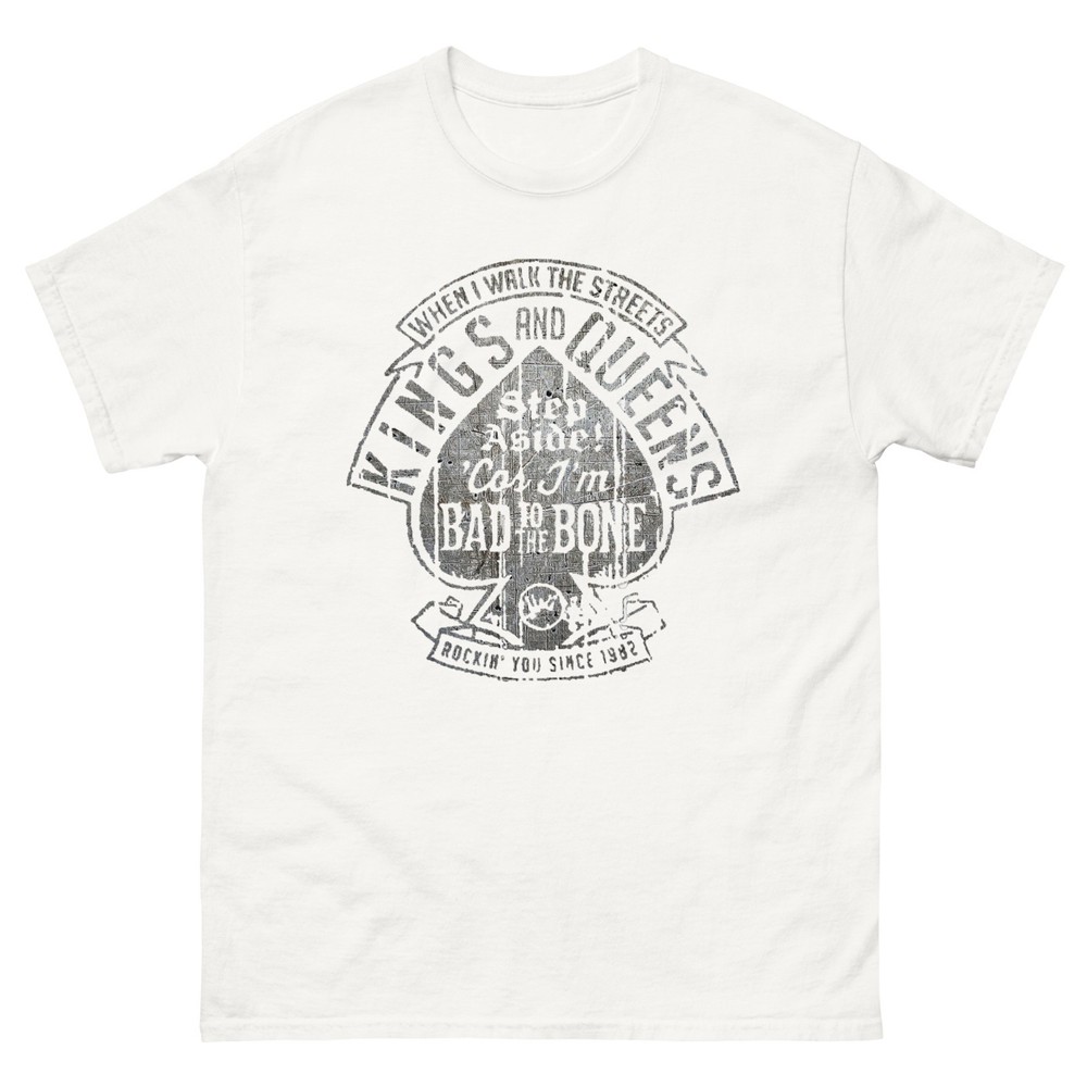 New Mens T-Shirt Trendy Streetwear White Black S, M, L, XL, 2XL, 3XL, 4XL, 5XL