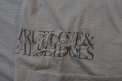 True Love False Idols Mens TLFI Breakwater White Tee Shirt NWT XL, 3XL
