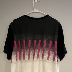 Jordan Men’s Black White Pink Jumpman Logo Graphic Crew Neck T-Shirt 2XL